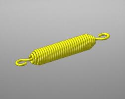 Vucna spiralna opruga