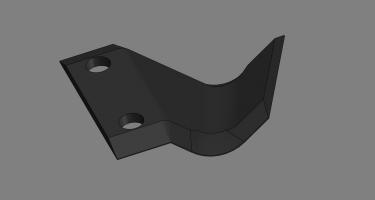 Noz rovokopacice-desni