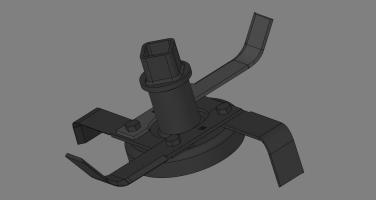 Nosac nozeva levi-zavareno