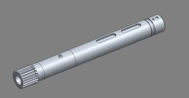 Osovina kon. zupcanika