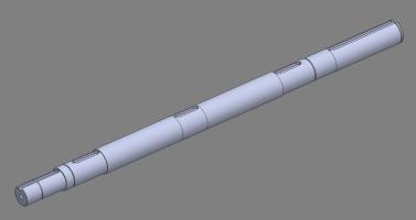 Vratilo pog.ber. valj. Fi35x655