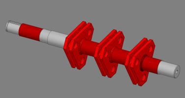 Pogonsko vratilo tarupa l 510