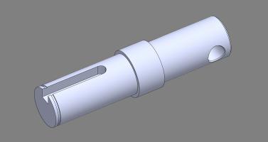 Pogonsko  vratilo fi42/30x140