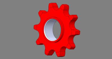 Zatezni lancanik Z10/19,05 d26