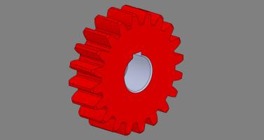 Zupcanik cistaca  Z20/4   d25