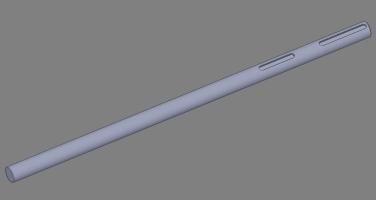 Osovina eliminatora fi25x610