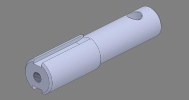 Osovina gornja desna  Fi35x148