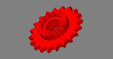 Conical gear – Sprocket